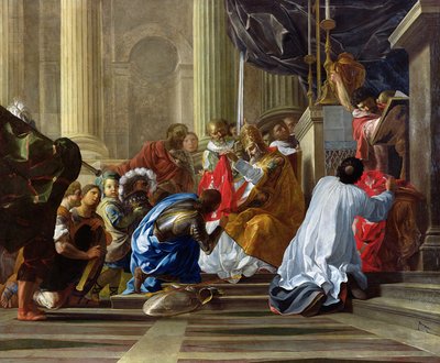Raymond IV de Saint-Gilles Taking the Cross, 1706 by Antoine Rivalz